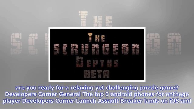 Breaking News | The scrungeon depths is an insane randomly generated roguelike, coming to ios, andr смотреть онлайн