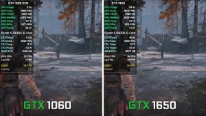 GTX 1060 3GB vs GTX 1650 4GB - Test in 8 Games