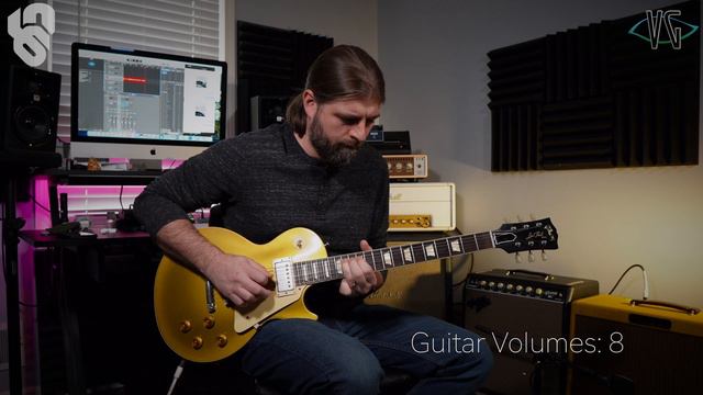 1957 Les Paul Standard Reissue (R7) Gold Top with 96 Art Tim's Enchanters Pickups смотреть онлайн