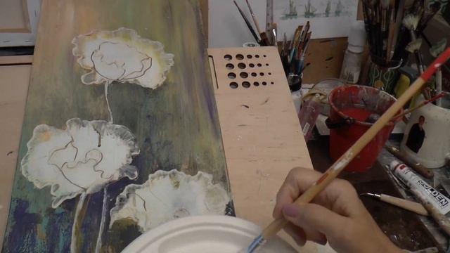 Супер техника! Mаки объемные. Super technique. Poppies . смотреть онлайн