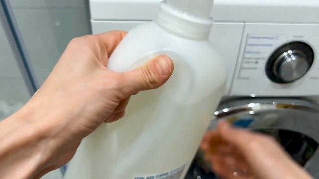 Гель для стирки детского белья - гипоаллергенные компоненты / Белый кролик