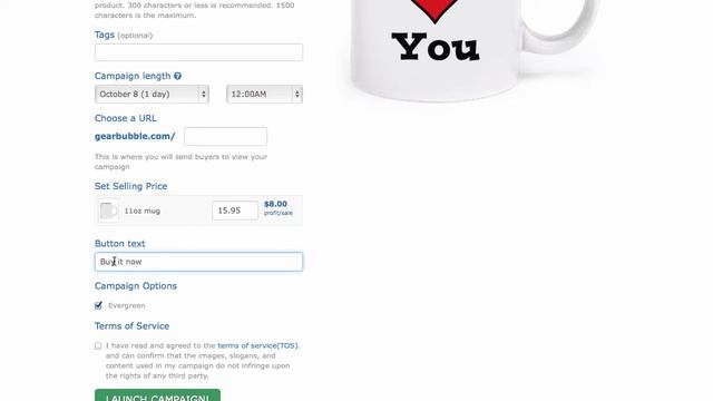 Gear Bubble - Sell Your Own Designs Online
