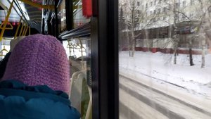 Поездка на новом автобусе КАвЗ-4270-82 АВ 083 86 марш.13