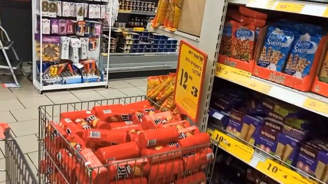 За покупками в супермаркет в Израиле . Пойдем со мной. смотреть онлайн