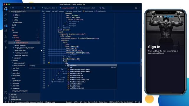 Flutter UI & GetX | Workout Fitness App (#5) - Register Screen смотреть онлайн