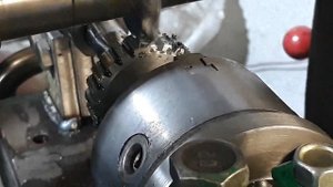 Нгф 110 изготовление шестеренки Z 24 на самодельном удг