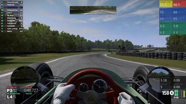 Project CARS - Revolution Sim Racing - Fun Night #11 - Lotus 25 @ Oulton Park International смотреть онлайн