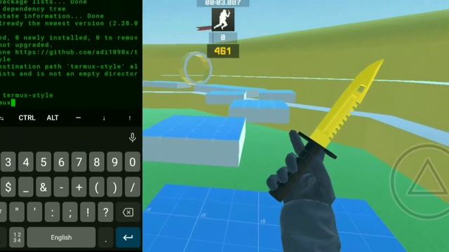 Термукс ?️#как сменить стиль#путь хакинга#терминал# смотреть онлайн