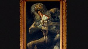 Самая страшная картина Франсиско Гойя "Сатурн пожирающий своего сына"