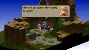 Final Fantasy Tactics The War of the Lions #89 Agrias farewell