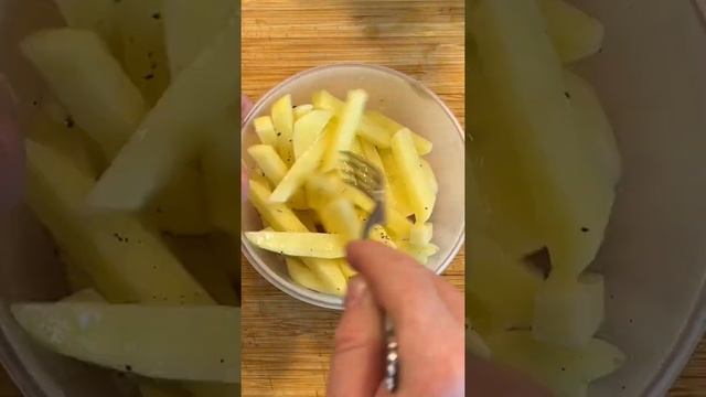 Картофель фри без фритюра. FRIES #картофельфри #fries #friesrecipe