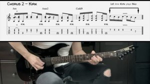 METALLICA - THE UNFORGIVEN 2 (Guitar cover with TAB | Lesson)
