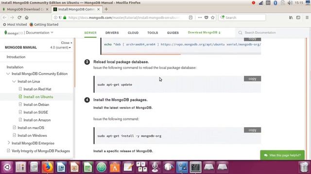 6.2 - MongoDb Installation смотреть онлайн