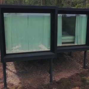 Дом для глемпинга из морского контейнера