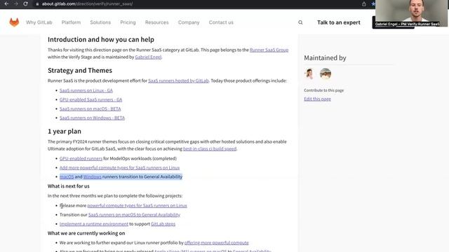 Direction Page Update 16.2 - Verify:Runner SaaS (PM Gabriel Engel) смотреть онлайн