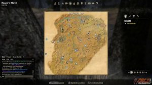 Reaper's March Treasure Map II Location - The Elder Scrolls Online