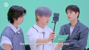 Вырезанные кадры Stray Kids на «Spotify K-Pop»