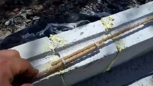 туалет и душ из газобетона первый ряд часть 7 своми руками