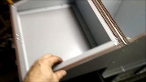 Ящик-кофр на снегоход из композита