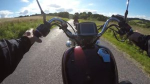 Bent på Motorcykel Fra Mariager til Randers