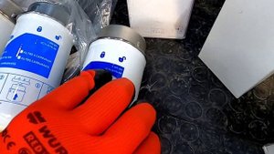 Подделка или совсем не похож на оригинал, топливный фильтр Форд транзит, как отличить от подделки.