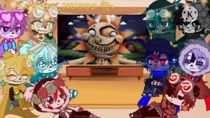 ⚠️Sans Aus react to FNAF Security Breach⚠️||꧁•Cosmic_Nuggs•꧂