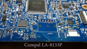 Прошивка мультиконтроллера ENE KB9028 на плате Quanta Y22A