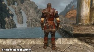 Skyrim Mod: Crimson Ranger Armor