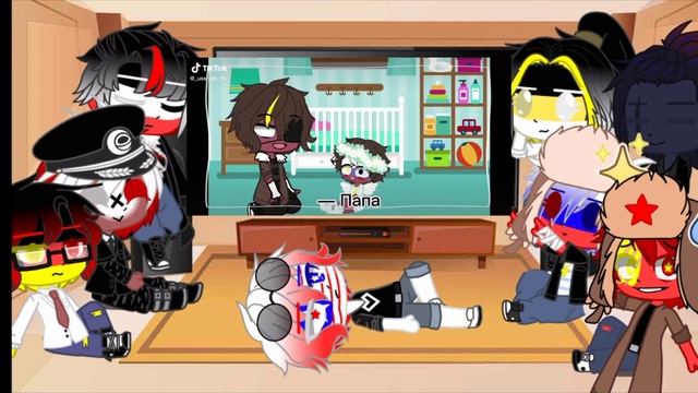 Реакция стран на меме про Россию часть 2 countryhumans