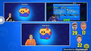 с а четыре открывают кейсы в brawl Stars