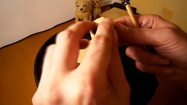 Как лепить шерсть собачки из пластилина. смотреть онлайн