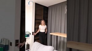 Шторы и тюли на карнизах с электроприводами, подключенные к системе "умный дом".