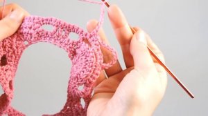 Как связать воротничок-колье крючком | ANNETORIUM knits