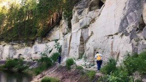 БЕЛЫЕ СКАЛЫ | Каньон реки Ящера | Ленинградская область Лужский район Толмачево