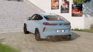 Автомобили против препятствия на дороге в игре BeamNG Drive!