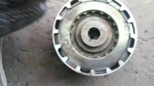 Как собрать сцепление на мопеде альфа!
