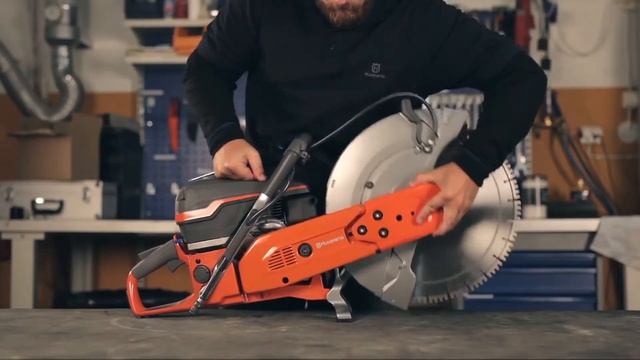 How to tension the belt on your K 970 power cutter смотреть онлайн