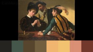 Color Palette - Caravaggio