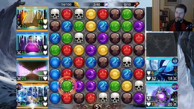 Episode 27 - Urskaya and Silverglade and the Sentinel and Archmagus classes - Gems of War смотреть онлайн