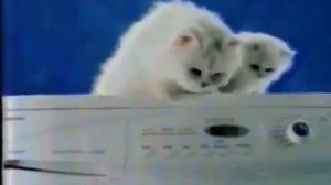 Реклама стиральной машины Samsung Sensor Compact с функцией Fuzzy Logic (~2001 год)