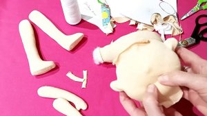 Шьём тело куклы| Текстильная кукла части тела| Как сшить куклу| Łalka tekstyłna Warszawa