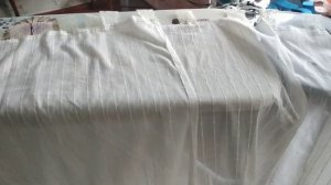 Как сделать две занавески из одного комплекта.