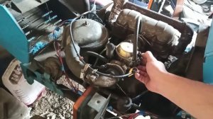 Запуск двигателя ск-12 (уд-25) с бесконтактным электронным зажиганием, холодный пуск