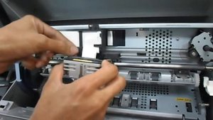 how to replace print head in Epson plq 20/30 printer