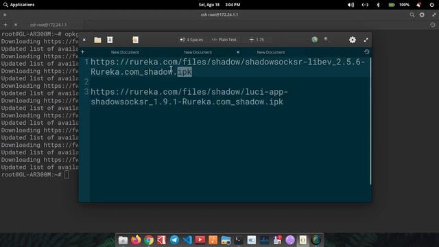 Cara Install ShadowsocksR di Glinet GL-AR300M Series смотреть онлайн