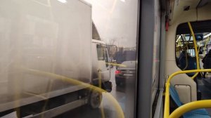Поездка на ЛиАЗ-6213.65 №161358 по маршруту е29 от "м.Каширская" до "м.Нахимовский Проспект".