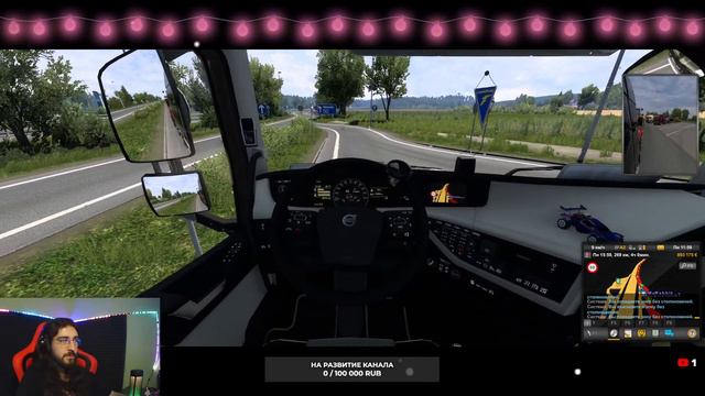 Euro truck simulator 2 - Новогодний заезд 2024