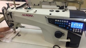Прямострочная швейная машина с электронными функциями Aurora S4