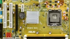 ||Explicación placa ASUS P5N-MX||  ||Primer ScreenCast placas base||