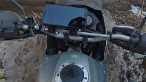 Kawasaki KLE 400. Суперлайт покатушка лесомполем на сосисоны